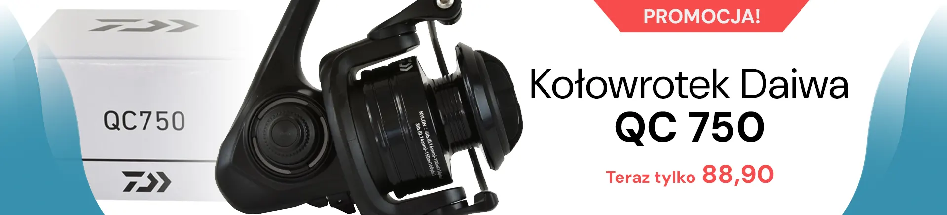 Kołowrotki Daiwa QC 750